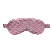 Sleep Mask - Plum - Diamond Quilted