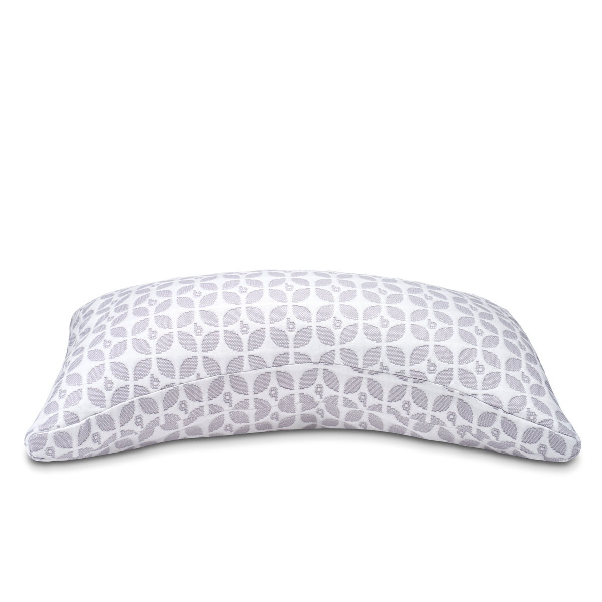 Blissy Crescent Silk Signature Adjustable Pillow Detail – King