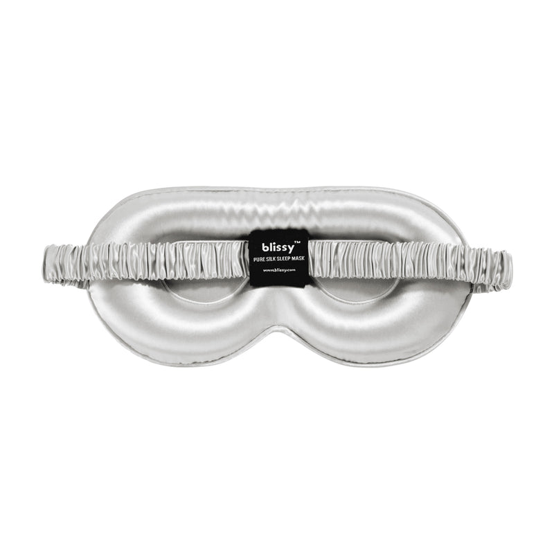 Sleep Mask - Silver - Profile