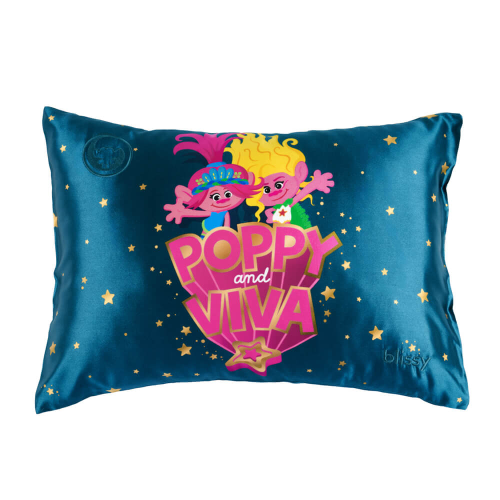 Blissy Trolls Silk Pillowcase Detail –