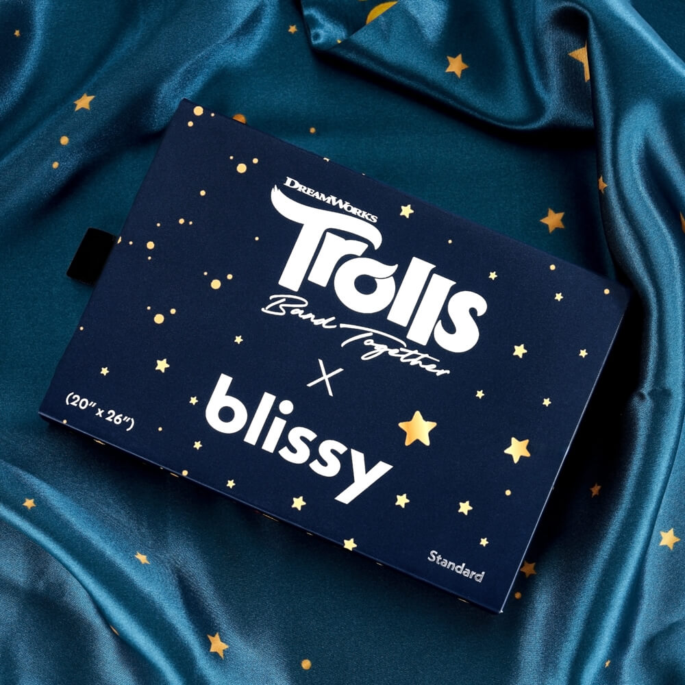 Standard Trolls Pillowcase – Blissy Premium Silk
