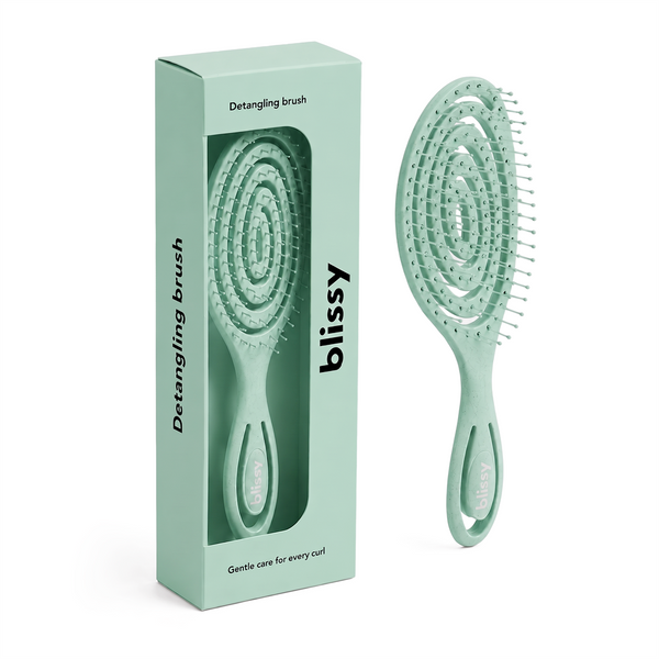 Blissy Detangling Brush - Teal