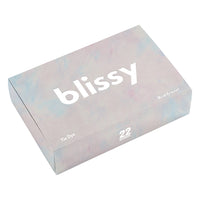 Blissy Tie Dye Silk Blissy Bow Bonnet Detail –