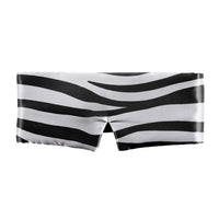 Sleep Mask - Zebra - Weighted