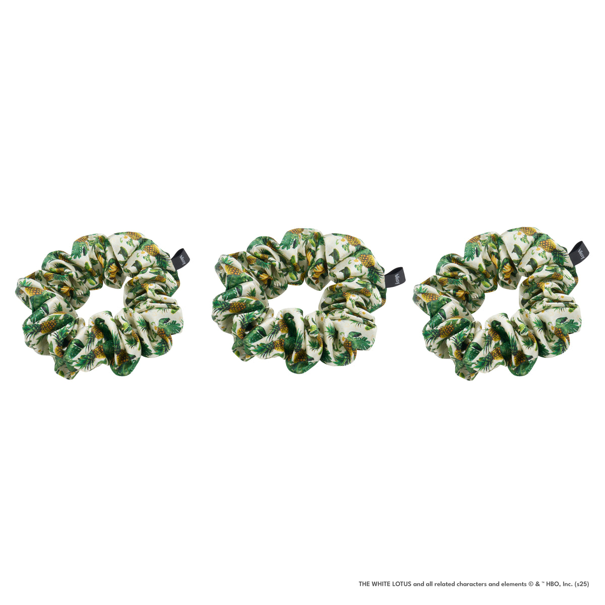 White Lotus Mulberry Silk Blissy Scrunchies – Blissy