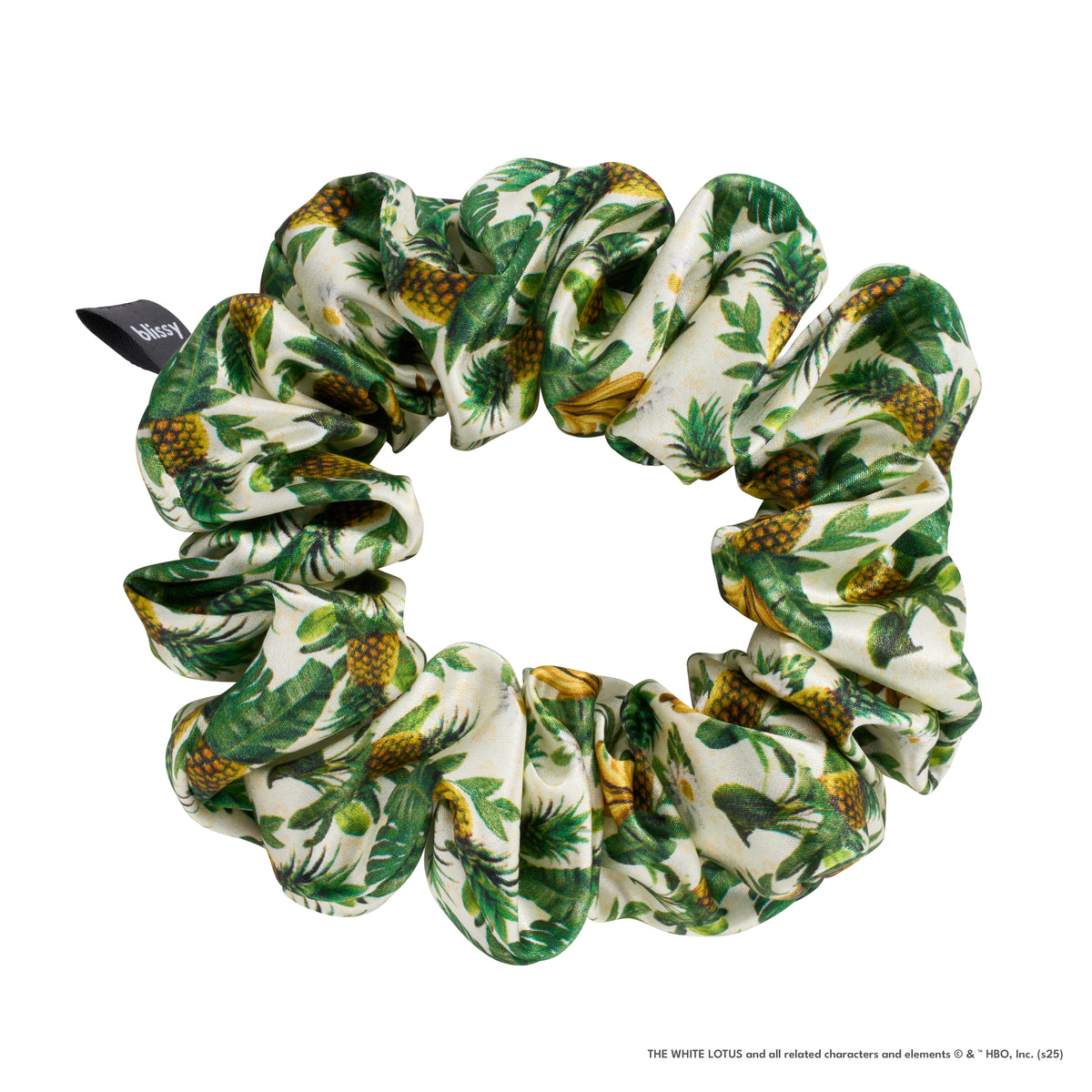 White Lotus Blissy Scrunchies – Blissy Premium Silk