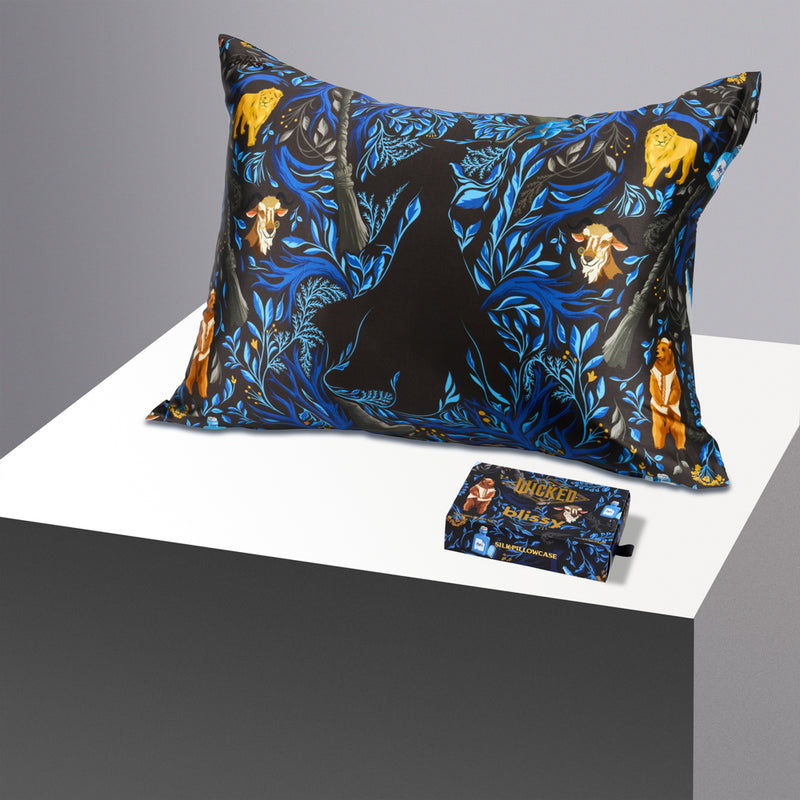 Pillowcase - Wicked™ - Find Your Courage - Elphaba - Standard - Blissy Standard Wicked™ Pillowcase – 22 Momme Mulberry Silk, 100% Silk