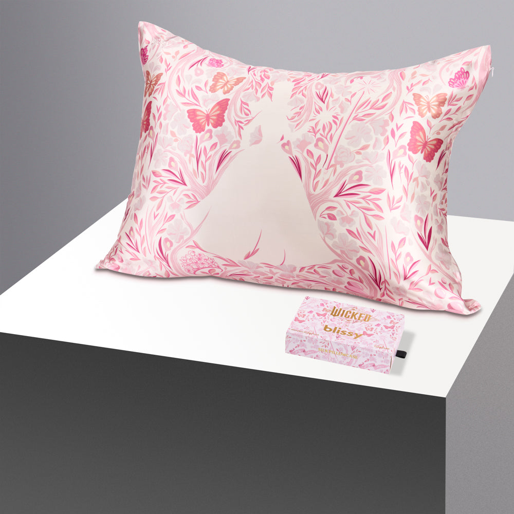 Blissy King Wicked™- Find Your Courage Pillowcase – 22 Momme Mulberry Silk, 100% Silk