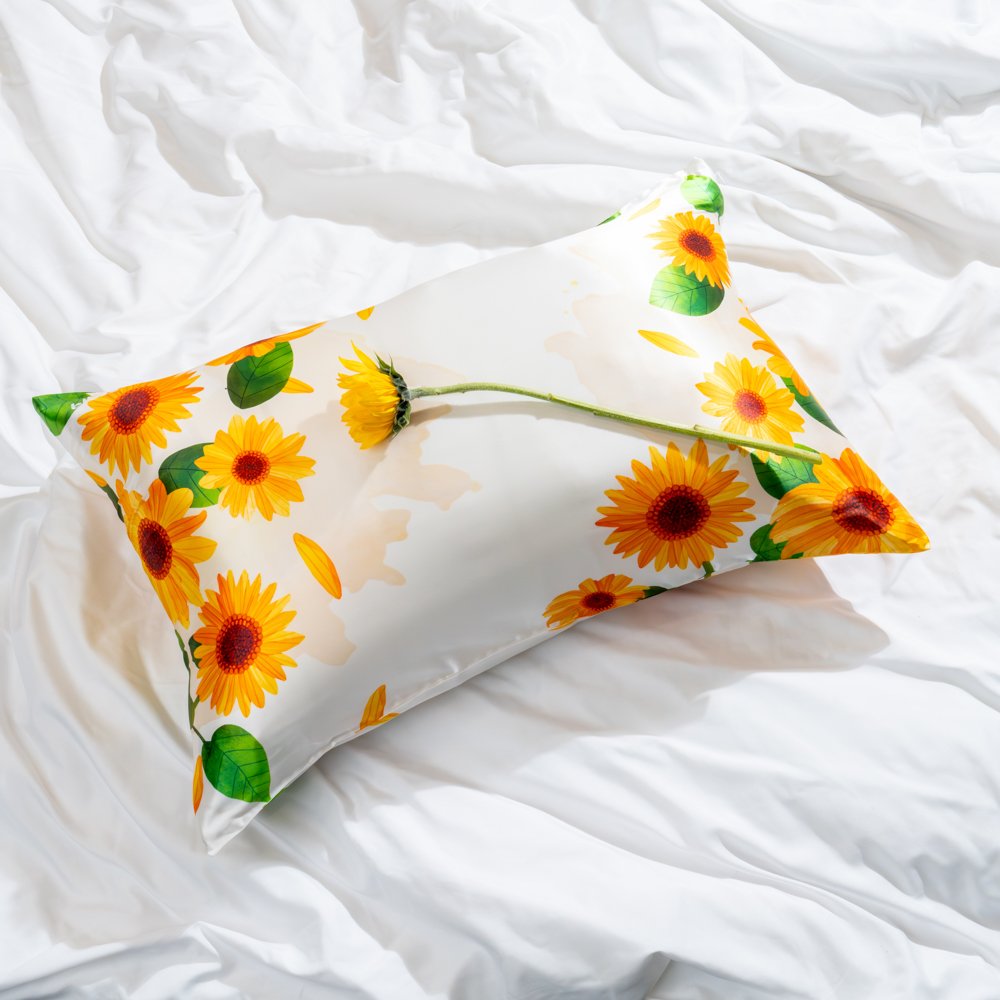 King Zodiac Flower Pillowcase – Blissy Premium Silk