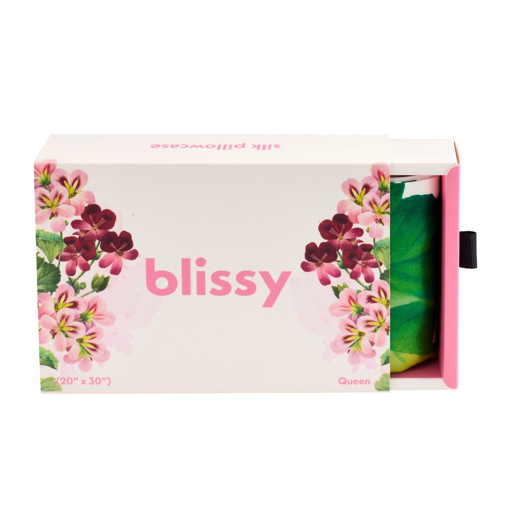 Zodiac Flower Mulberry Silk Pillowcase – Blissy King