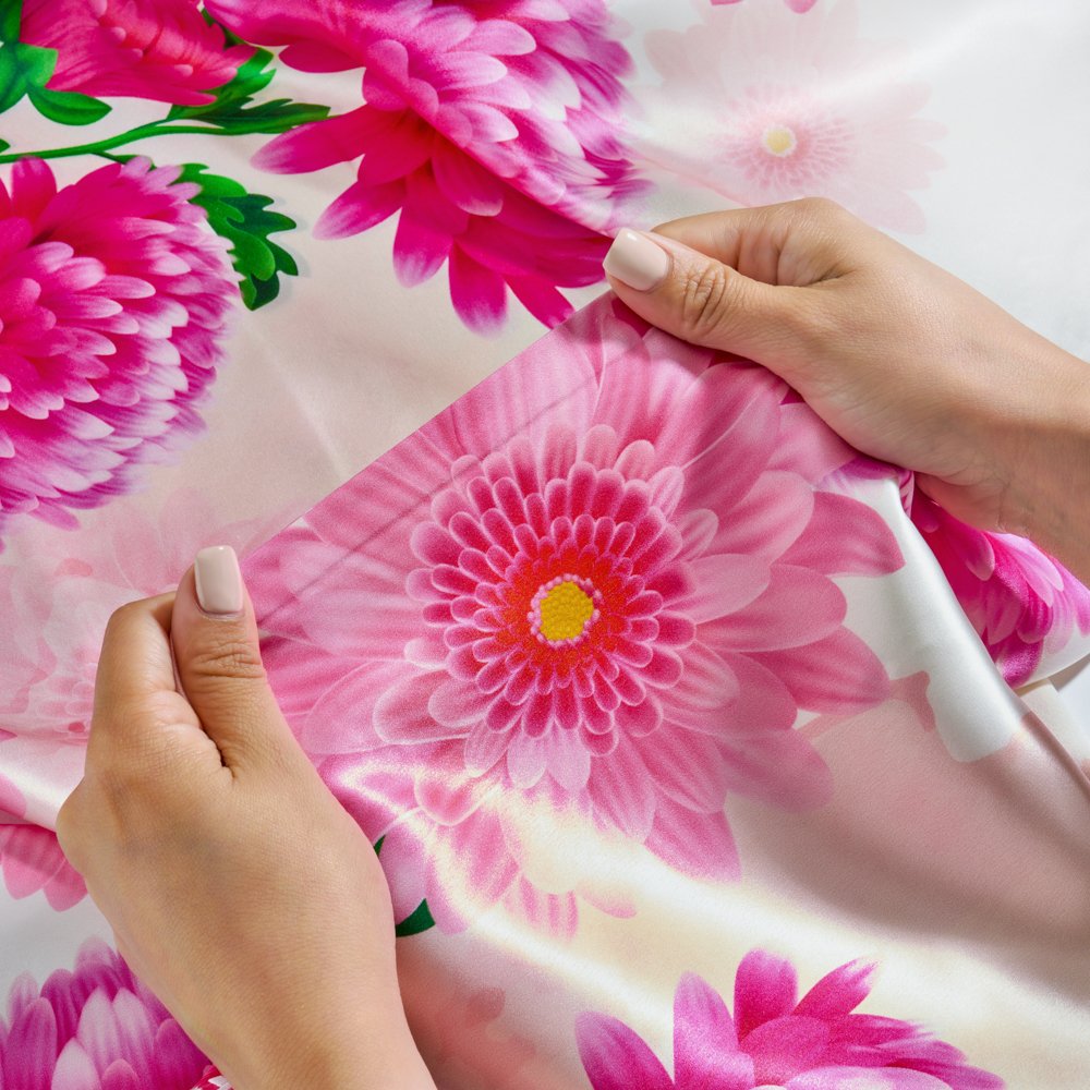 Blissy Mulberry Silk Pillowcase – Zodiac Flower Queen