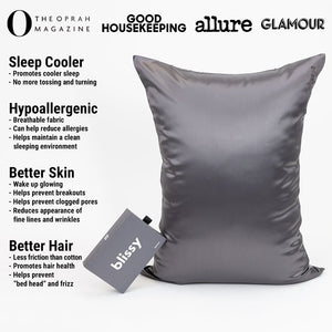 Pillowcase - Grey - King