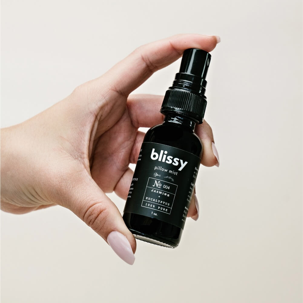 Blissy Blissy Sleep & Pillow Mist (Jasmine & Eucalyptus) Detail