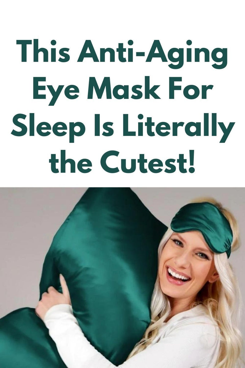 This Anti-Aging Eye Mask for Sleep is Literally the Cutest