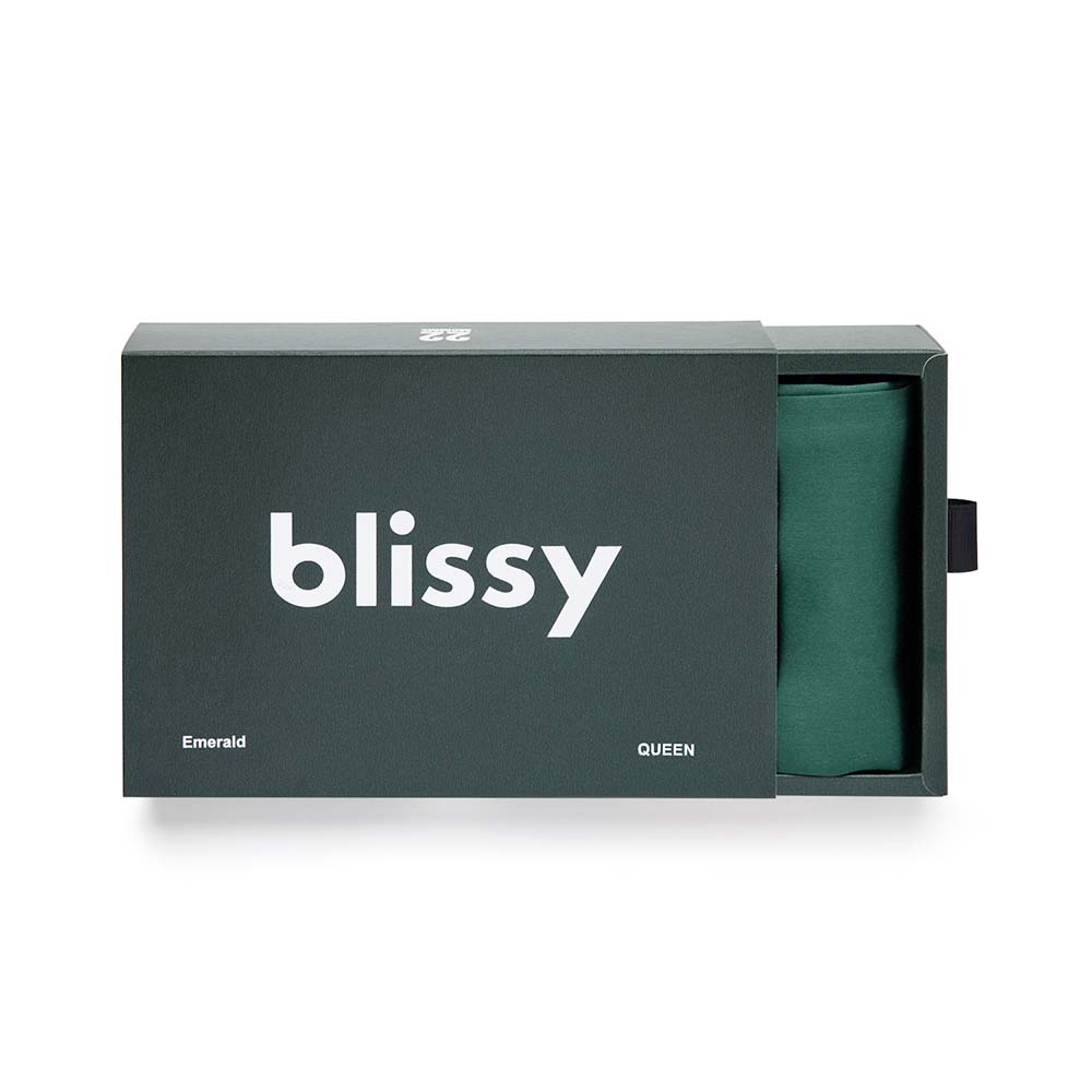 Queen Emerald Pillowcase – Blissy Premium Silk