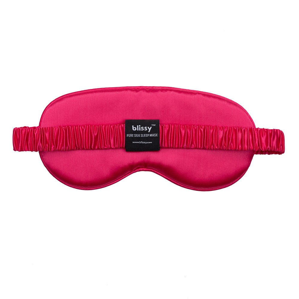 Hibiscus Mulberry Silk Sleep Mask – Blissy