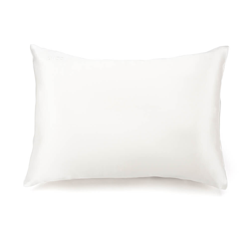 Blissy Mulberry Silk Pillowcase – White