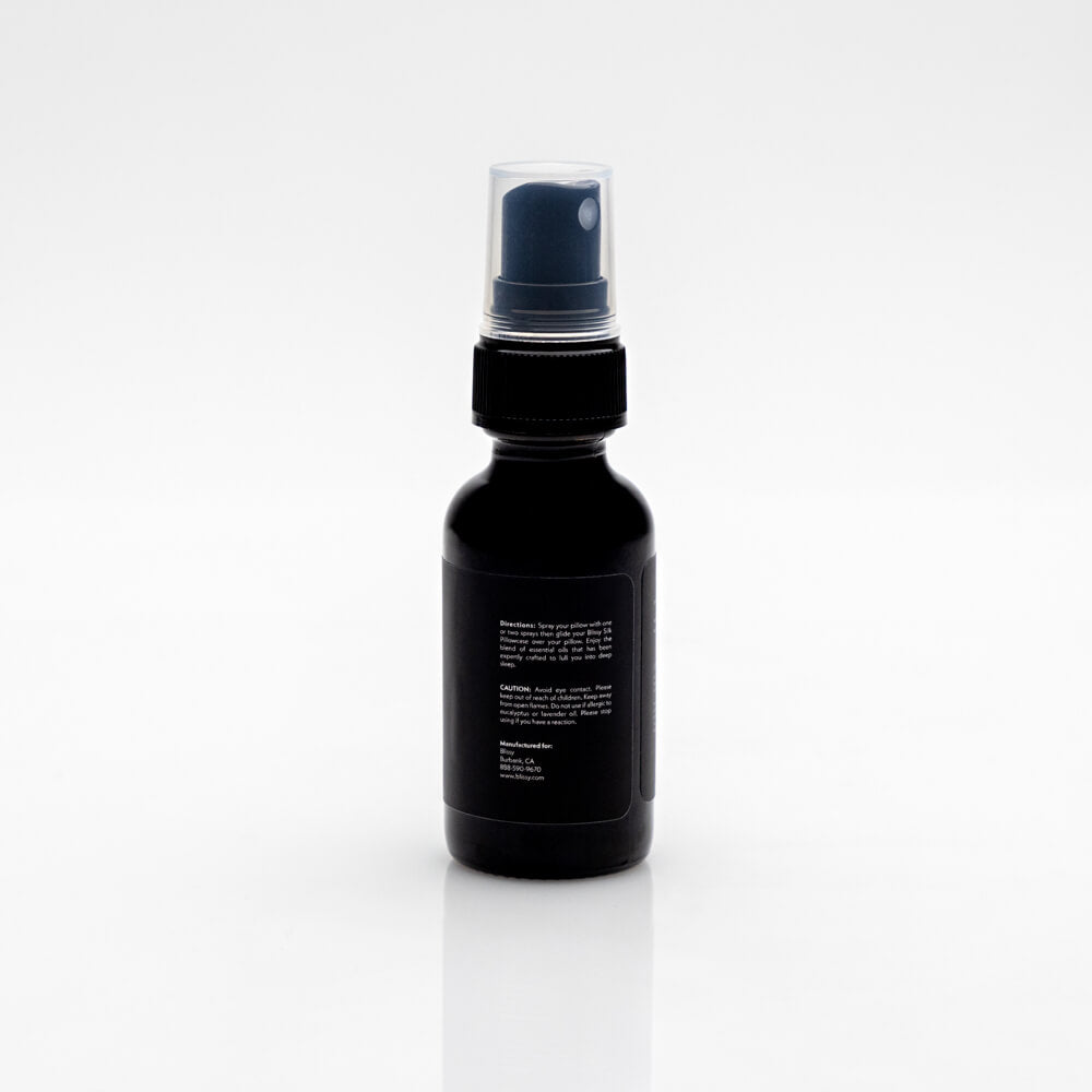 Blissy Award-Winning Aromatherapy Spray Silk Blissy Sleep & Pillow Mist Detail –