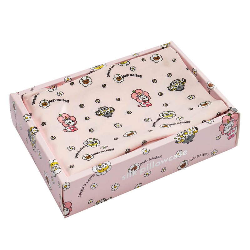 Pillowcase - Pink Bello Daisy Minions - Youth