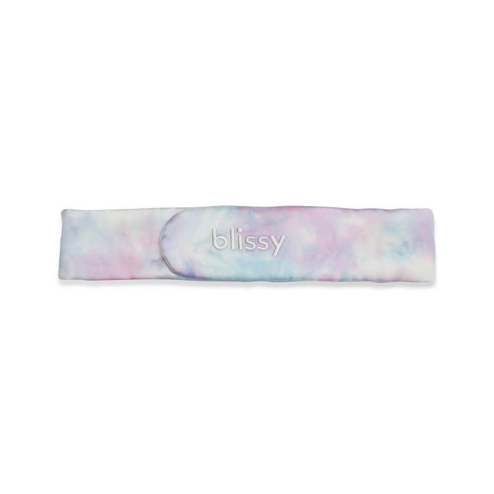 Blissy Tie-Dye Blissy Beauty Band Lifestyle – Mulberry Silk