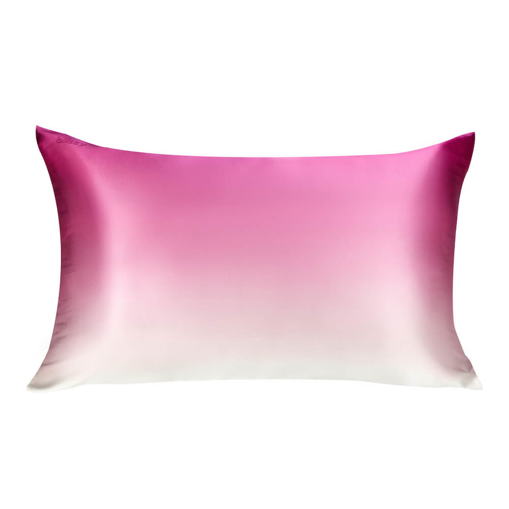 Queen Pink Ombre Pillowcase – Blissy Premium Silk