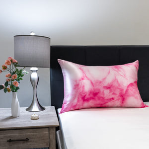 Pillowcase - Pink Tie-Dye - Queen