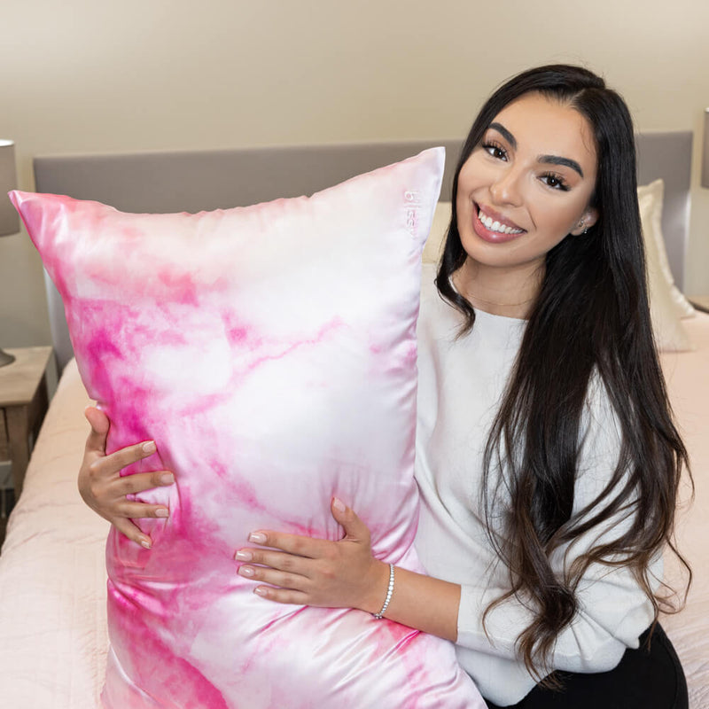 Pillowcase - Pink Tie-Dye - Queen