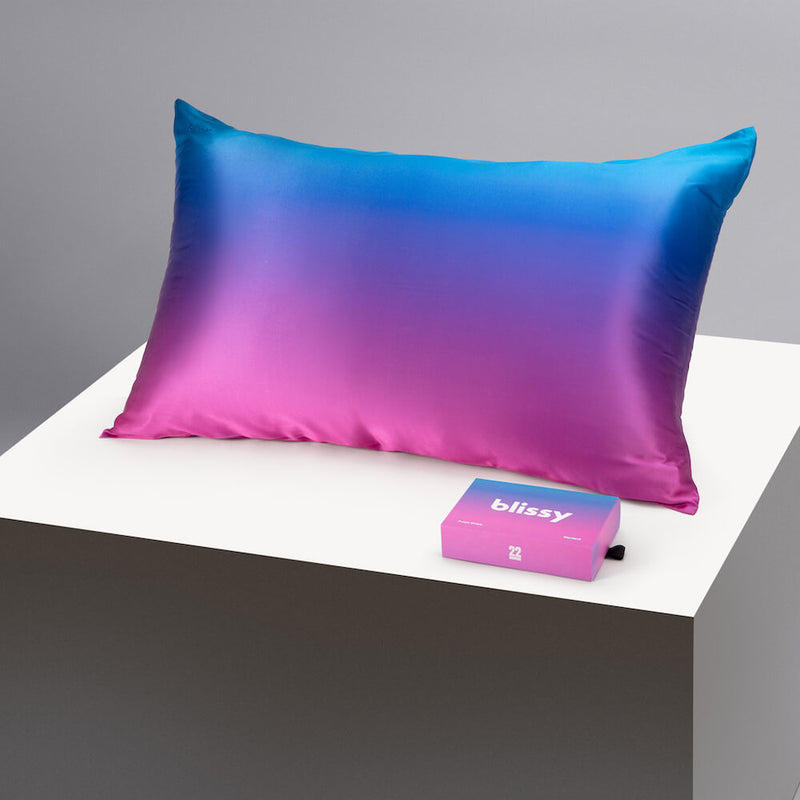Pillowcase - Purple Ombre - Standard - Blissy Standard Purple Ombre Pillowcase – 22 Momme Mulberry Silk, 100% Silk